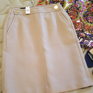 Talbots Khaki Skirt NWT 0P